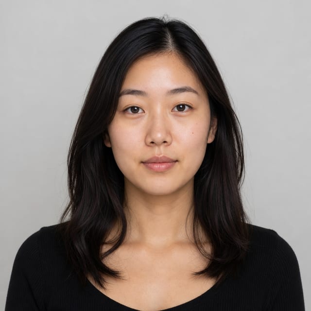 눈높이 비대칭 개선 전