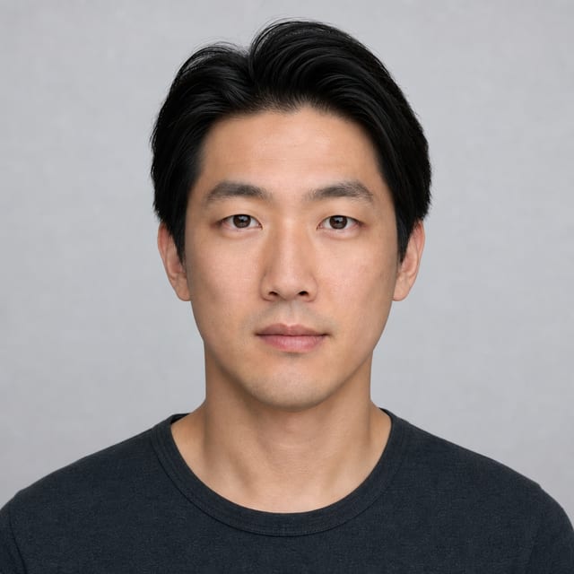 하악 편위(턱끝 회전) 정렬 후
