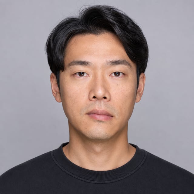 입꼬리 비대칭 개선 전