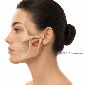 외측익돌근 상두·하두 (Lateral pterygoid)