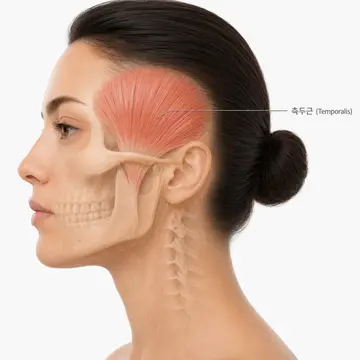 측두근 (Temporalis)