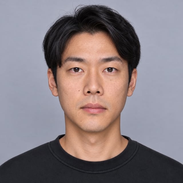 口角の非対称を改善 後